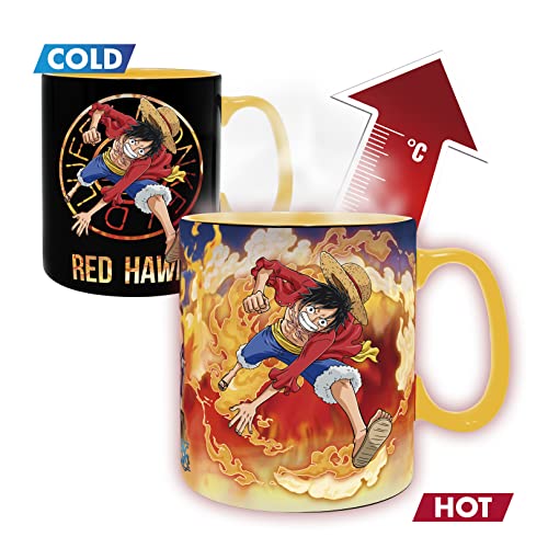 One Piece Luffy Red Hawk Magic Mug