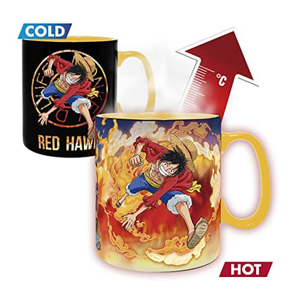 One Piece Luffy Red Hawk Magic Mug