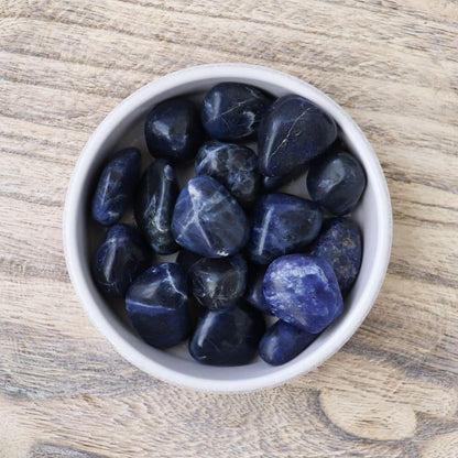 Rolled Sodalite stone